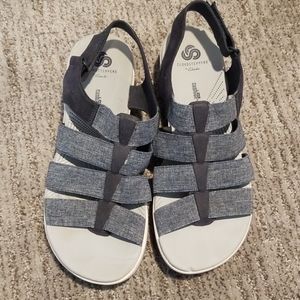 Cloud stoppers sandals with velcro strap